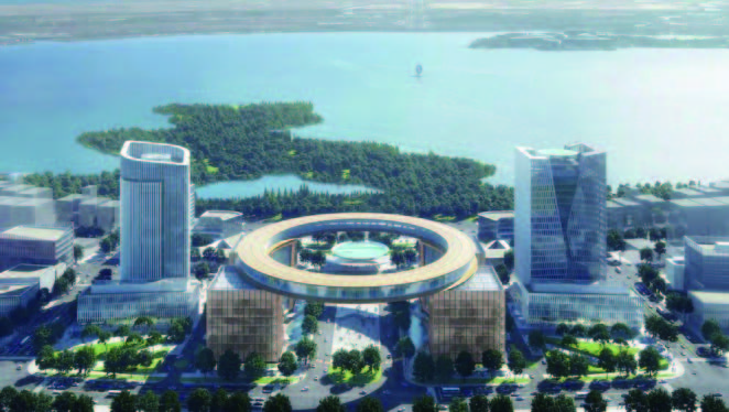 Shanghai Lingang Financial Bay
